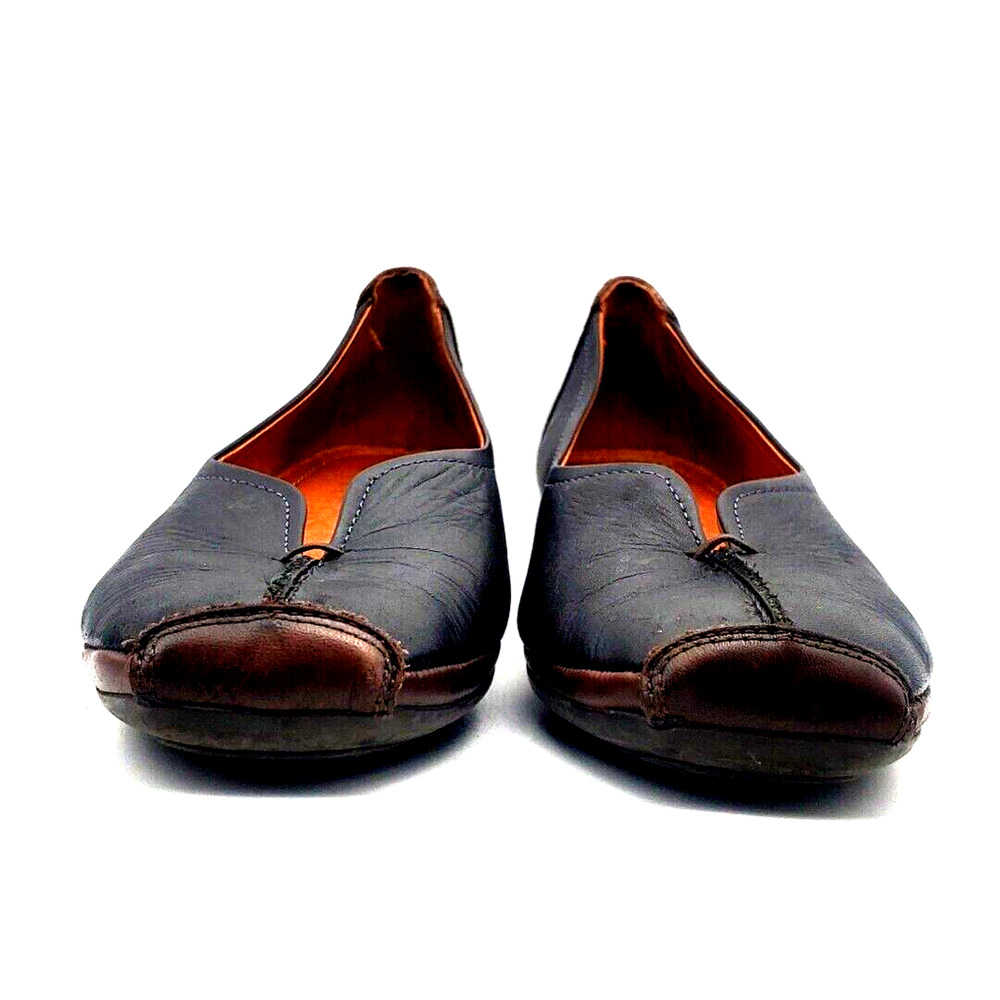 Pikolinos Gandia Square Toe Black Low Heel Slip On Shoes Size 36 5.5 Spain - Picture 3 of 10